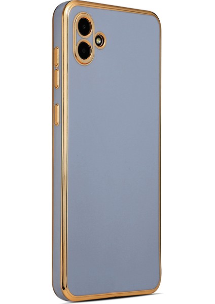 Galaxy A04 Kılıf Zore Bark Kapak-Mavi