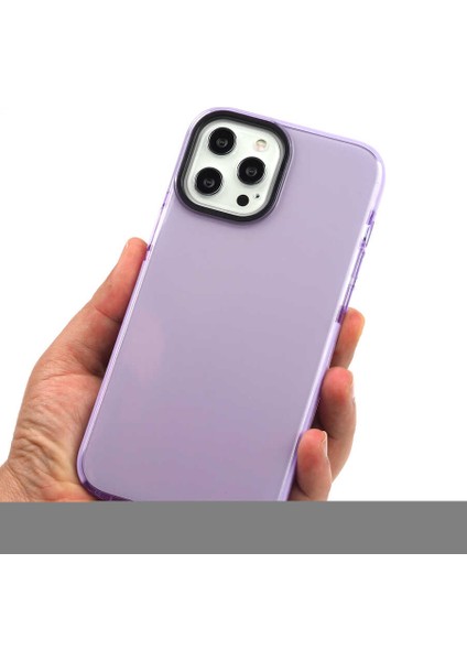 Apple iPhone 12 Kılıf Zore Punto Kapak-Pembe