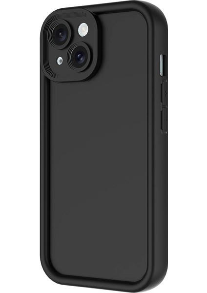 Apple iPhone 14 Kılıf Kamera Korumalı Zore Ananas Kapak-Pembe Koyu