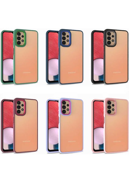 Galaxy A53 5g Kılıf Zore Flora Kapak-Siyah