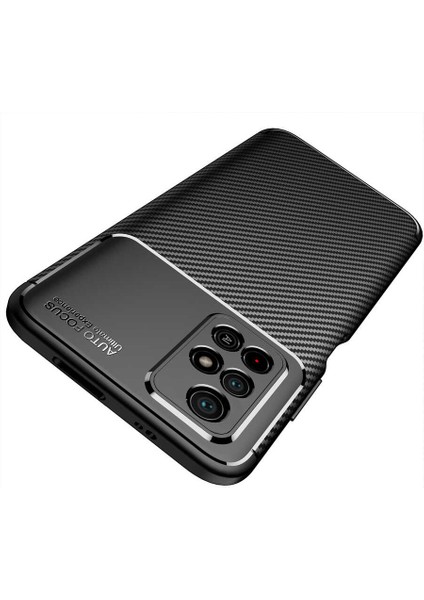 Xiaomi Redmi Note 11T 5g Kılıf Zore Negro Silikon Kapak-Siyah
