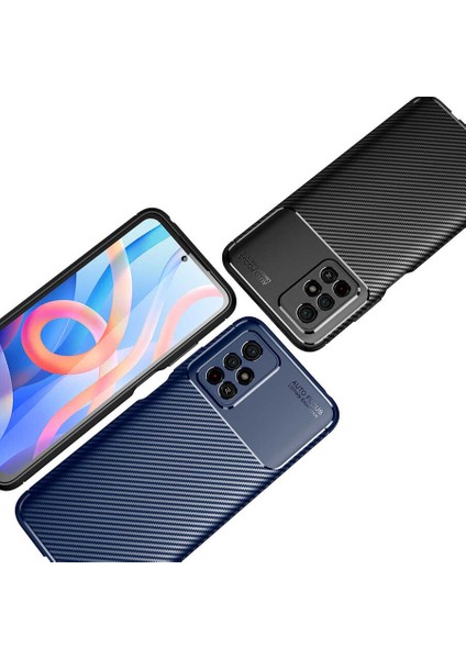 Xiaomi Redmi Note 11T 5g Kılıf Zore Negro Silikon Kapak-Siyah