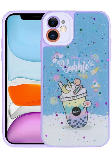 Apple iPhone 11 Kılıf Kamera Korumalı Sert Desenli Zore Pami Kapak-No4