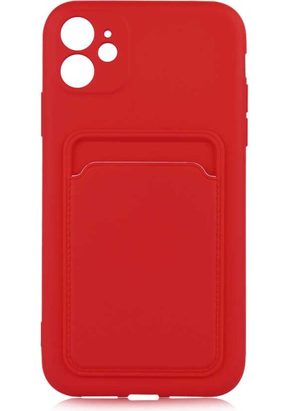 Apple iPhone 12 Kılıf ​​zore Ofix Kapak-Kırmızı