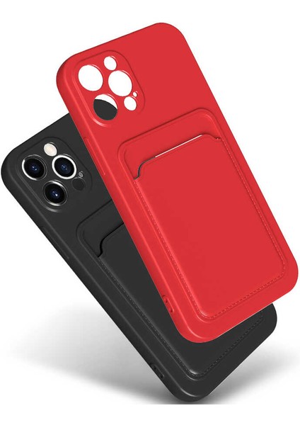 Apple iPhone 12 Kılıf ​​zore Ofix Kapak-Kırmızı