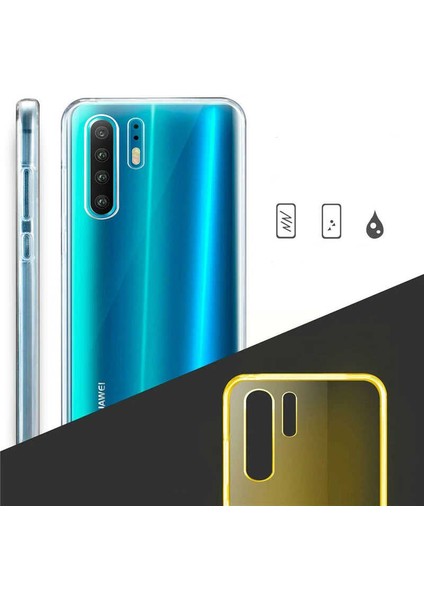 Huawei P30 Pro Kılıf Zore Enjoy Kapak-Renksiz