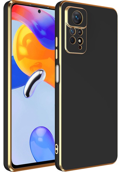 Xiaomi Redmi Note 12 Pro 4g Kılıf Zore Bark Kapak-Siyah