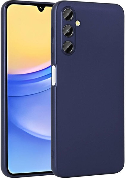 Galaxy A25 Kılıf Zore Premier Silikon Kapak-Lacivert
