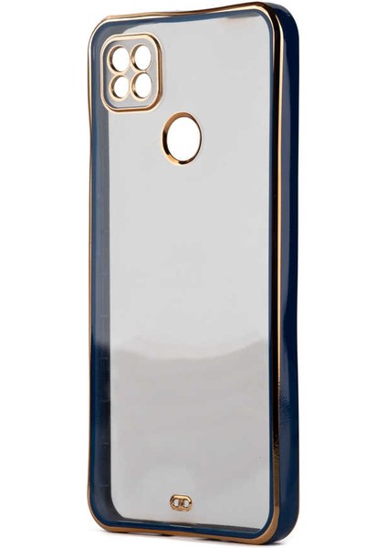 Xiaomi Redmi 9c Kılıf Zore Voit Clear Kapak-Lacivert