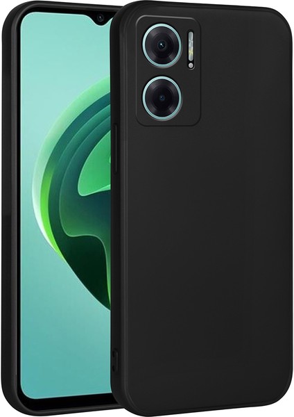 Xiaomi Redmi Note 11E Kılıf Zore Biye Silikon-Siyah