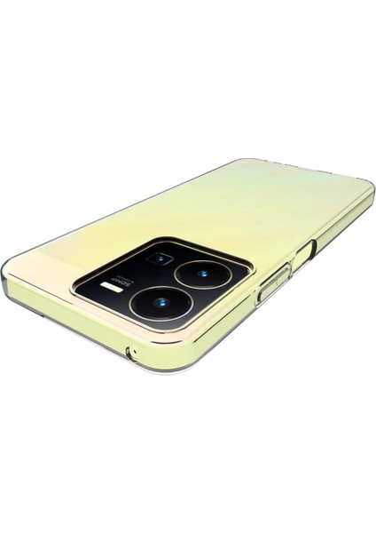 Vivo Y35 Kılıf Zore Süper Silikon Kapak-Renksiz