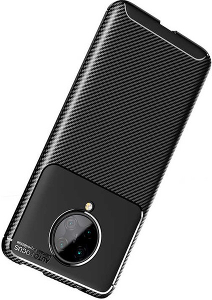 Xiaomi Redmi K30 Pro Kılıf Zore Negro Silikon Kapak-Lacivert