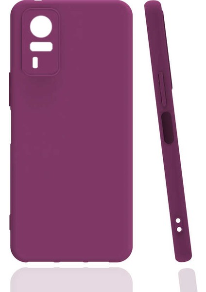 Vivo Y51 Kılıf Zore Biye Silikon-Mor
