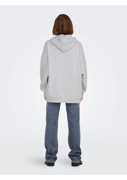 Kadın Fermuarlı Uzun Sweatshirt - 15335180 fırsatları