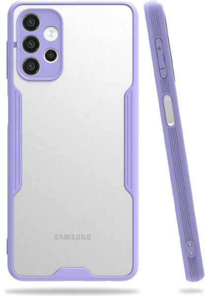 Galaxy A32 4g Kılıf Zore Parfe Kapak-Mor