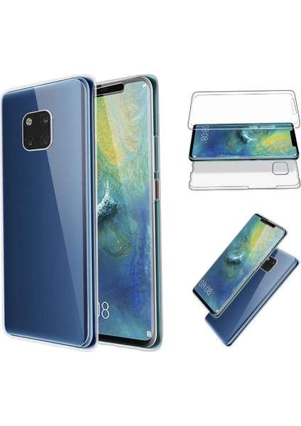 Huawei Mate 20 Pro Kılıf Zore Enjoy Kapak-Renksiz