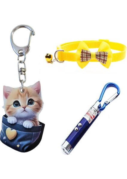 Kedi Aksesuar ve Oyun Seti (Sevimli)