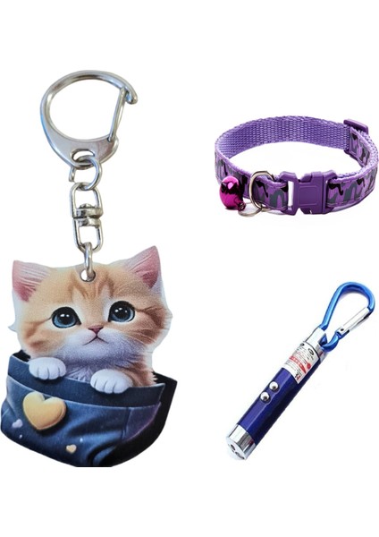 Kedi Aksesuar ve Oyun Seti (Sevimli)