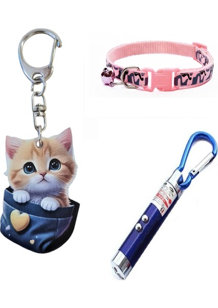 Kedi Aksesuar ve Oyun Seti (Sevimli)