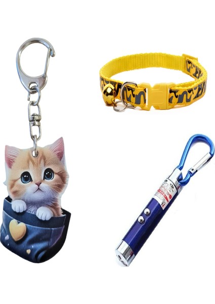 Kedi Aksesuar ve Oyun Seti (Sevimli)