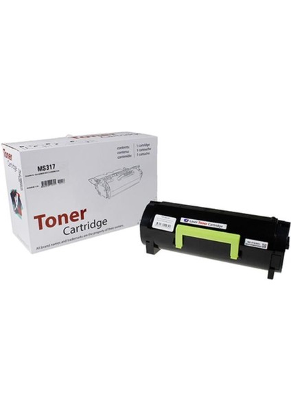 Lexmark Uyumlu MS317-MX317 Muadil Toner