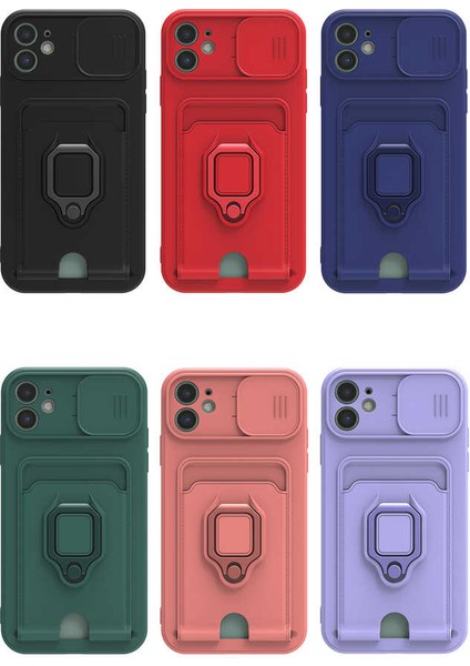 Apple iPhone 11 Kılıf ​zore Pelit Kapak-Kırmızı