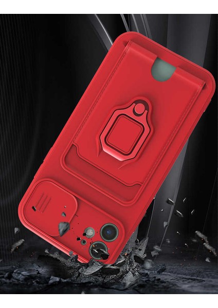 Apple iPhone 11 Kılıf ​zore Pelit Kapak-Kırmızı