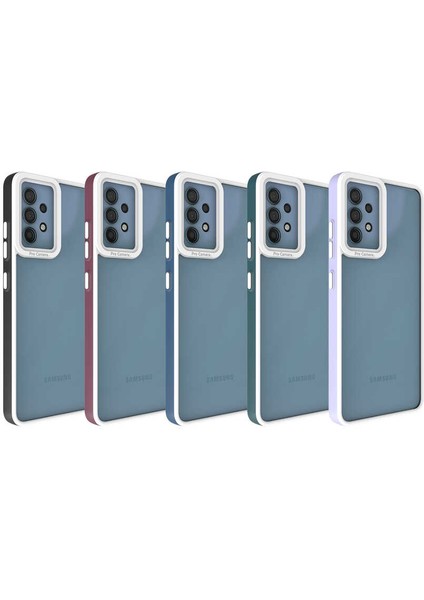 Galaxy A32 4g Kılıf Zore Mima Kapak-Mürdüm