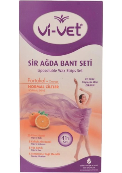 Sir Ağda Bant Seti Portakal 41'li