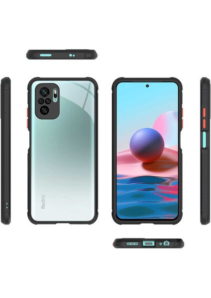 Xiaomi Redmi Note 10 Kılıf ​​zore Kaff Kapak-Lacivert