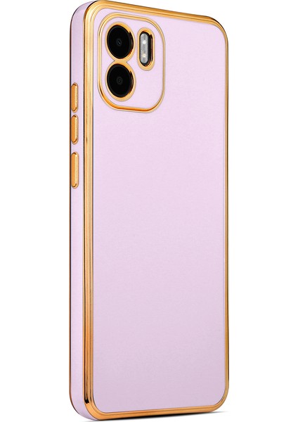 Xiaomi Redmi A1 Kılıf Zore Bark Kapak-Lila