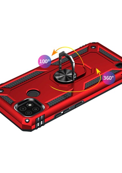 Realme C21 Kılıf Zore Vega Kapak-Mavi