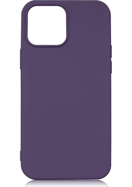 Apple iPhone 13 Pro Uyumlu Zore Lsr Lanuaan Kapak-Derin Mor