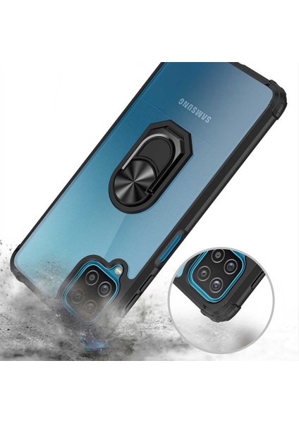 Galaxy M12 Kılıf Zore Mola Kapak-Lacivert