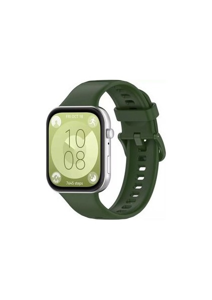 Watch Fit 3 Uyumlu Silikon Kordon