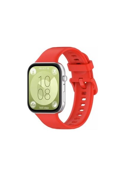 Watch Fit 3 Uyumlu Silikon Kordon