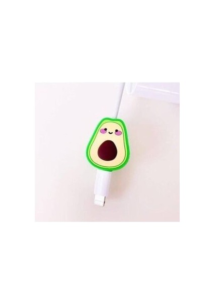 Sevimli Silikon Kablo Koruyucu