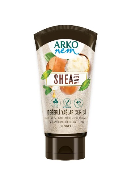 Nem Değerli Yağlar Shea Yağı Krem 60 ml