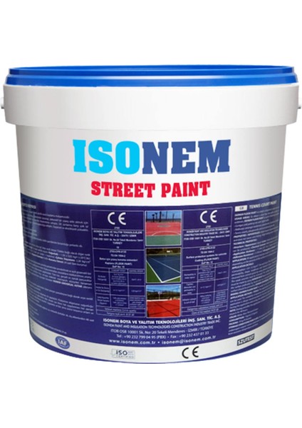 Street Paint Su Bazlı Zemin Kaplaması 5 Kg