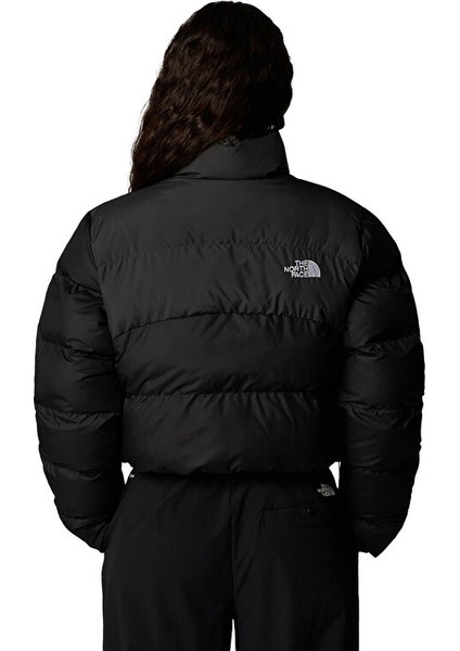 W Cropped Saikuru Kadın Outdoor Montu NF0A89JCKT01 Siyah fiyatları