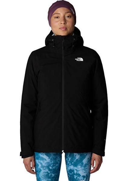 W Carto Triclimate Jacket Kadın Outdoor Montu NF0A5IWJ4H01 Siyah modelleri