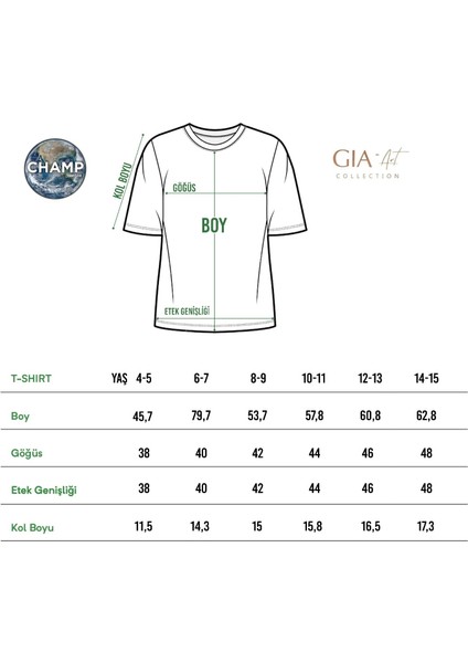 Check Mate Yazılı Satranç Çizgi Tasarım Baskılı Sarı Çocuk T-Shirt