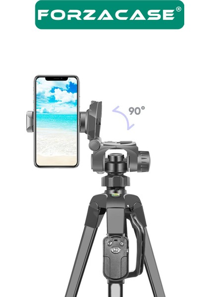 155 cm Bluetooth Kumandalı Profesyonel Kamera Dslr Telefon Tutuculu Çantalı Tripod - FC814