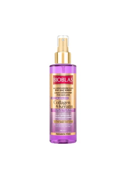 Kolajen & Keratin Sıvı Saç Kremi 200 ml