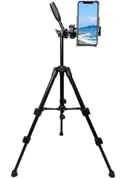 136 cm Profesyonel Kamera Dslr Telefon Tutuculu Çantalı Tripod - FC812