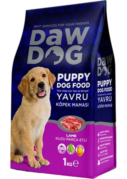 Dawdog Kuzu Etli Prinçli Yavru Köpek Maması 1 Kg