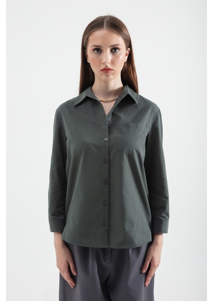 Ov Ersize Terry Koton Gömlek fırsatları