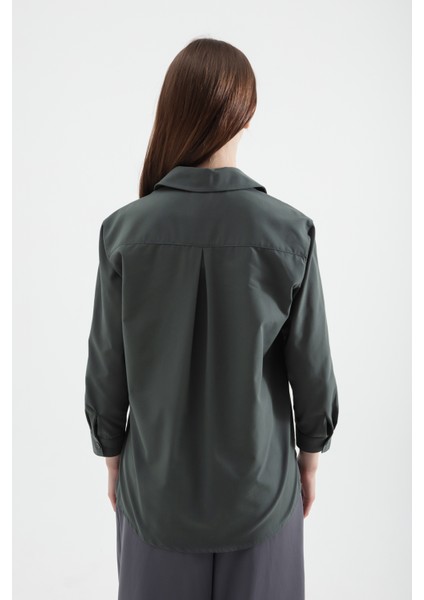 Ov Ersize Terry Koton Gömlek indirimleri