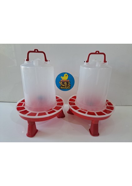 6 Lt Tavuk Ayaklı Suluğu & 5 Lt Tavuk Ayaklı Yemliği