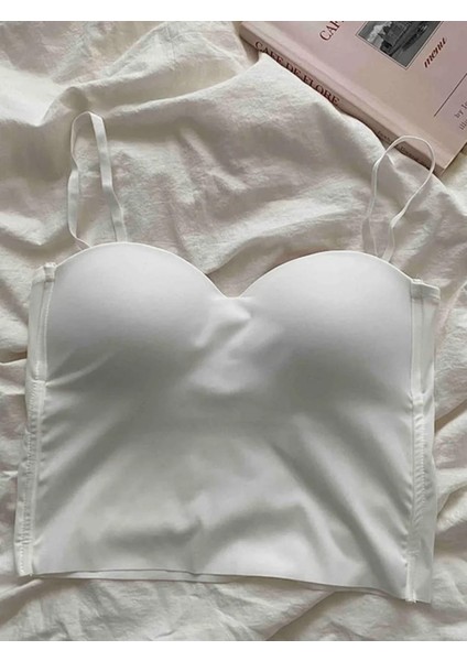 Gardıroza Gloplu Askılı Crop Büstiyer Badi Body Bady Atlet
